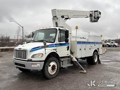 Lift-All LATFB-50-1E, 55 ft, Telescopic Bucket Truck