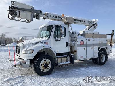 Altec A-T40C, 40 ft, Telescopic Non-Insulated Cable Placing Bucket Truck