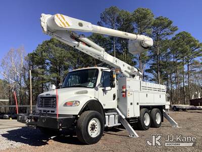 Altec AM55-MH, 60 ft, Over-Center Material Handling Bucket Truck