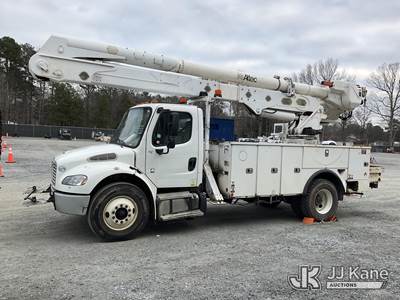 Altec AA55-MH, 60 ft, Material Handling Bucket Truck