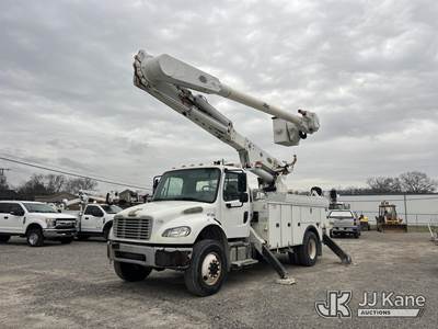 Altec AM55E, 61 ft, Over-Center Material Handling Bucket Truck