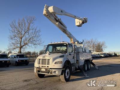 Altec AM60E-MH, 65 ft, Over-Center Material Handling Bucket
