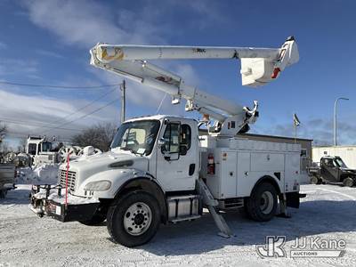 Altec L42M, 47 ft, Over-Center Material Handling Bucket Truck