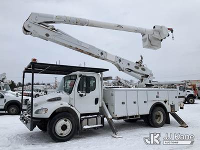 Altec AA55-MH, 60 ft, Material Handling Bucket Truck
