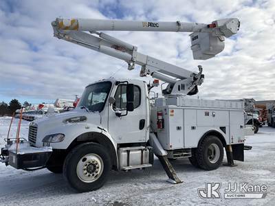 Altec L42M, 47 ft, Over-Center Material Handling Bucket Truck