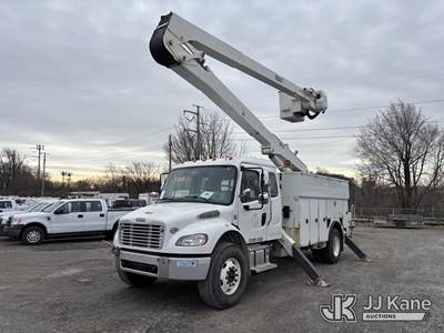Versalift VO455MHI, 60 ft, Material Handling Bucket Truck