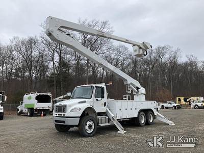 Altec A77-T, 82 ft, Articulating & Telescopic Material Handling Bucket Truck