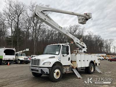 Altec AA55-MH, 60 ft, Material Handling Bucket Truck