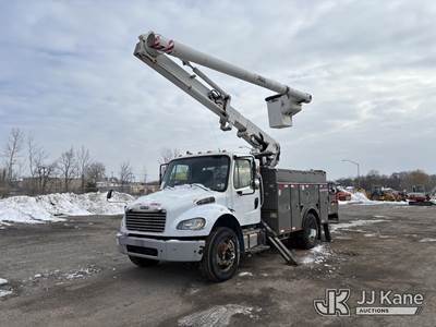 Altec L44E, 49 ft, Over-Center Bucket Truck