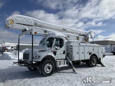 Altec AA55-MH, 60 ft, Material Handling Bucket Truck