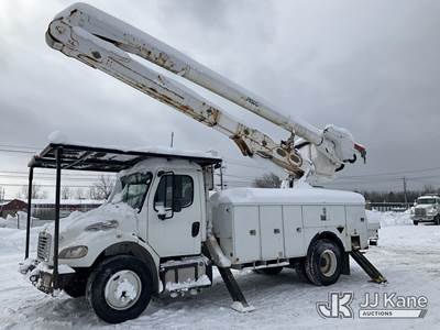 Altec AA55E, 60 ft, Material Handling Bucket Truck
