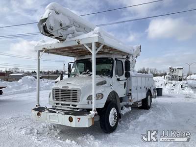 Terex/HiRanger TCX-55, 60 ft, Material Handling Bucket Truck
