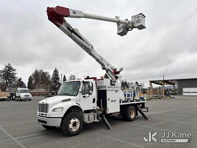 Altec AM55, 60 ft, Over-Center Material Handling Bucket Truck
