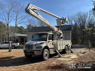 Altec AA55-MH, 60 ft, Material Handling Bucket Truck