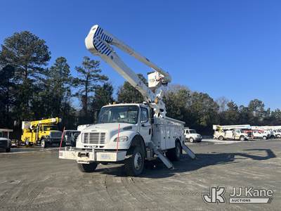 Altec AN55EOC, 60 ft, Over-Center Material Handling Bucket Truck