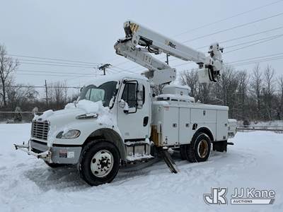 Altec AT40-MH, 45 ft, Articulating & Telescopic Material Handling Bucket Truck