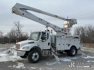 Altec AN55E, 60 ft, Material Handling Bucket Truck