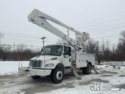 Altec AN55-MH, 60 ft, Articulating Material Handling Bucket Truck