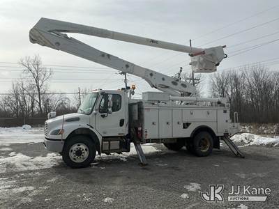 Altec AN55E, 60 ft, Articulating Material Handling Bucket Truck