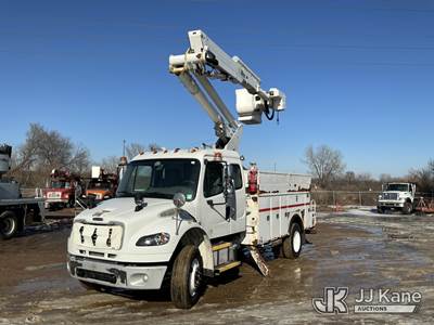 Altec TA45-MH, 50 ft, Articulating & Telescopic Material Handling Bucket Truck