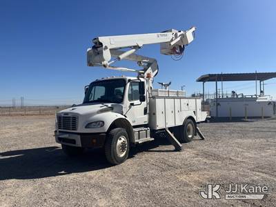 HiRanger TL45-M, 50 ft, Articulating & Telescopic Material Handling Bucket Truck