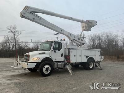 Altec AN55, 60 ft, Articulating Material Handling Bucket Truck