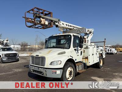 Altec AT40C, 45 ft, Telescopic Cable Placing Bucket Truck