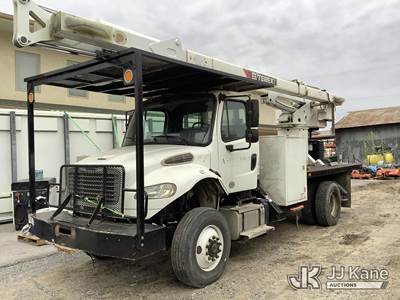 Terex XT60RM, 65 ft, Over-Center Bucket Truck