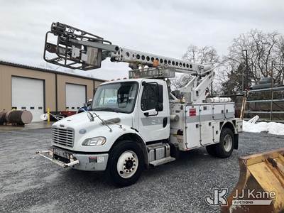 Altec AT40C, 40 ft, Non-Insulated Cable Placing Bucket