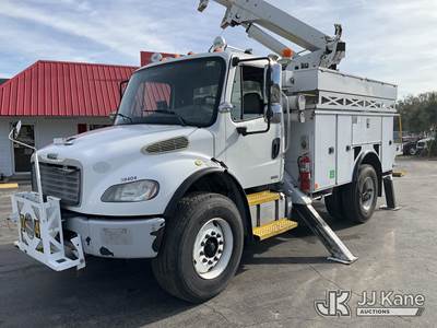 Altec L42-MH, 47 ft, Over-Center Material Handling Bucket Truck