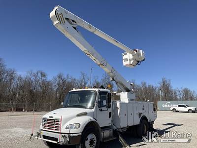 Altec AA55-MH, 61 ft, Material Handling Bucket Truck
