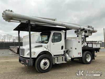 Altec LR758RM, 63 ft, Over-Center Bucket Truck