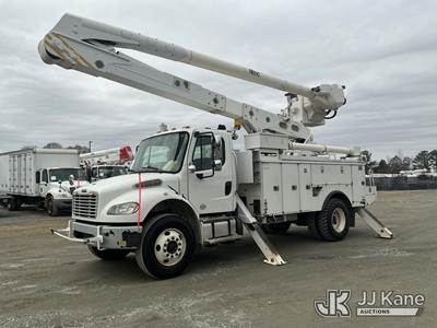 Altec AA55E-MH, 61 ft, Material Handling Bucket Truck