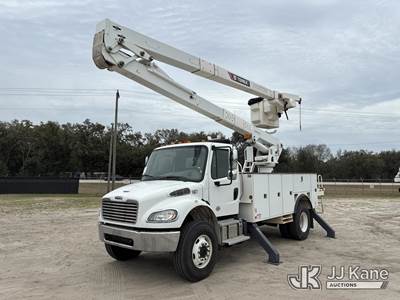 HiRanger TC55-MH, 60 ft, Material Handling Bucket Truck