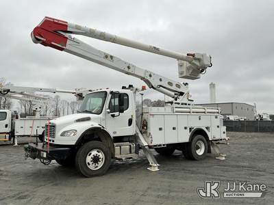 Altec AA55-MH, 61 ft, Material Handling Bucket Truck