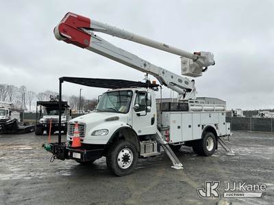 Altec AA55-MH, 60 ft, Material Handling Bucket Truck
