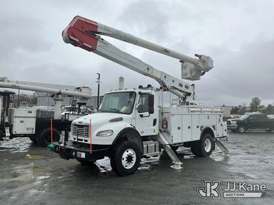 Altec AA55-MH, 60 ft, Material Handling Bucket Truck