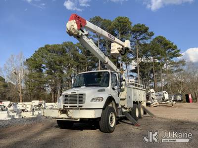 HiRanger TCX-55, 60 ft, Material Handling Bucket Truck