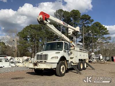 HiRanger TCX-55, 60 ft, Material Handling Bucket Truck