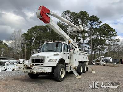 Altec AA55E-MH, 61 ft, Material Handling Bucket Truck