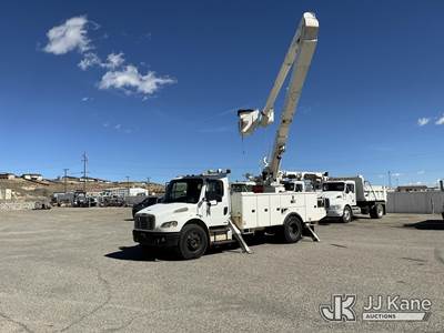 Altec AT55, 60 ft, Material Handling Bucket Truck