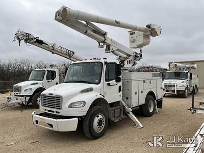 Altec L42M, 47 ft, Over-Center Material Handling Bucket Truck