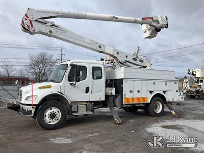 Altec AN55E-OC, 60 ft, Material Handling Bucket Truck