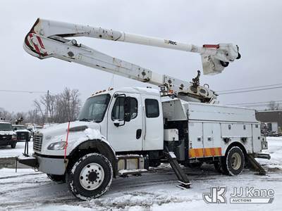 Altec AN55E-OC, 60 ft, Material Handling Bucket Truck
