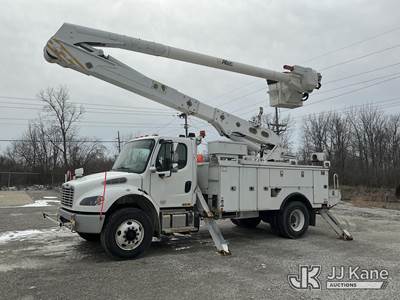 Altec AN55E, 60 ft, Material Handling Bucket Truck