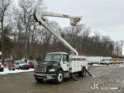 Terex HiRanger TC55-MH, 60 ft, Material Handling Bucket Truck