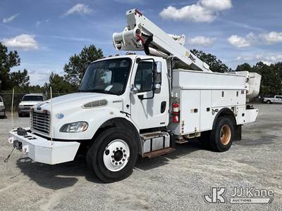 Altec TA37-MH, 42 ft, Articulating & Telescopic Material Handling Bucket Truck