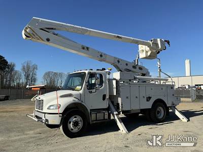 Altec AA55E-MH, 60 ft, Material Handling Bucket Truck