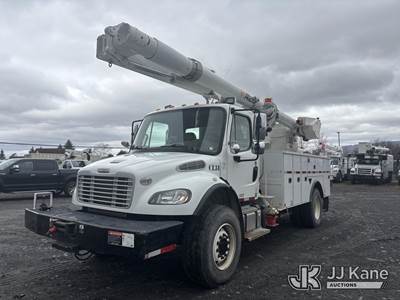 Altec L45M, 50 ft, Over-Center Material Handling Bucket Truck
