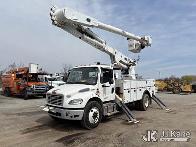 Altec AM55E-MH, 60 ft, Over-Center Material Handling Bucket Truck